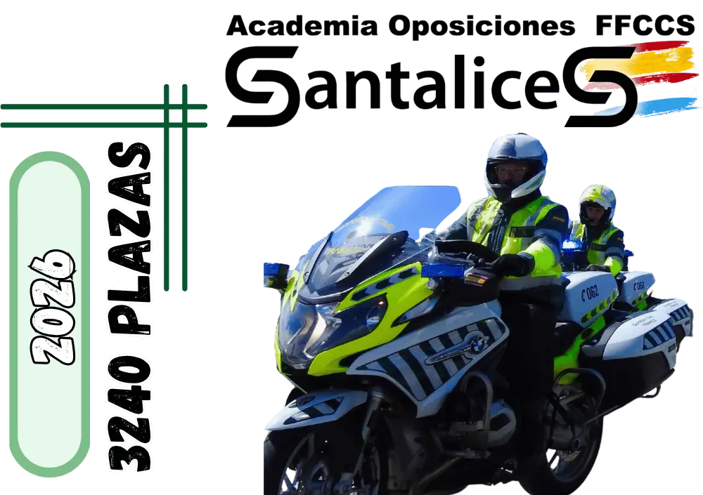 Agentes de la Guardia Civil en moto: el objetivo de tus oposiciones - Academia Santalices
